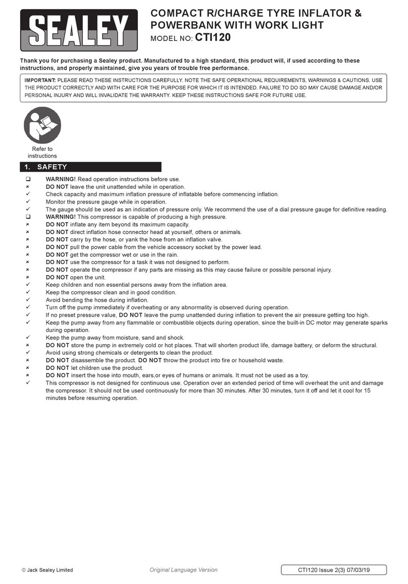 Sealey CTI120 manual