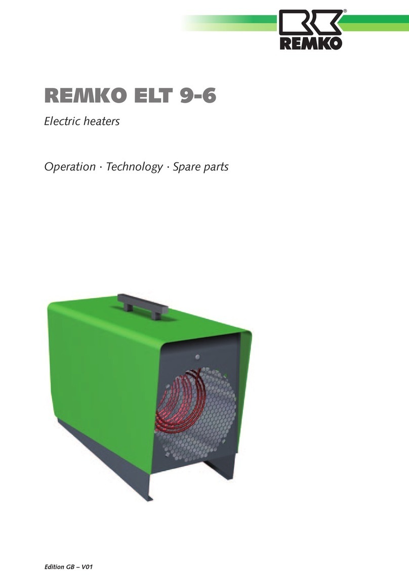 REMKO ELT 9-6 User manual