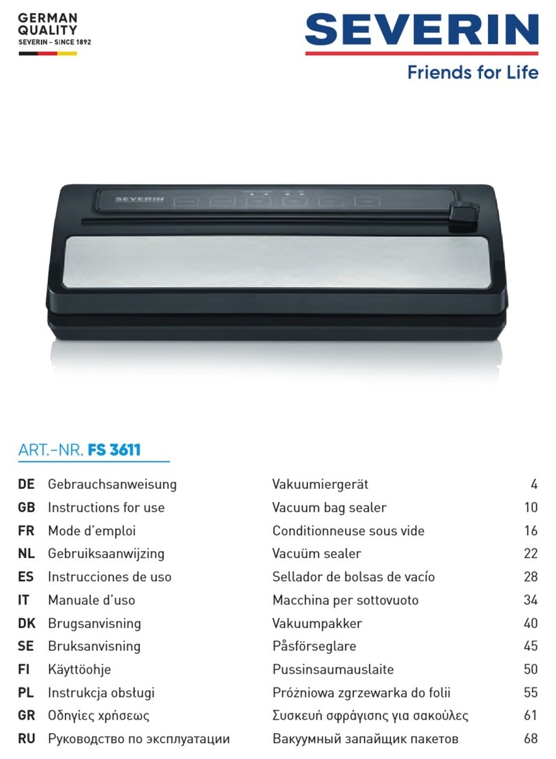 SEVERIN FS 3611 User manual