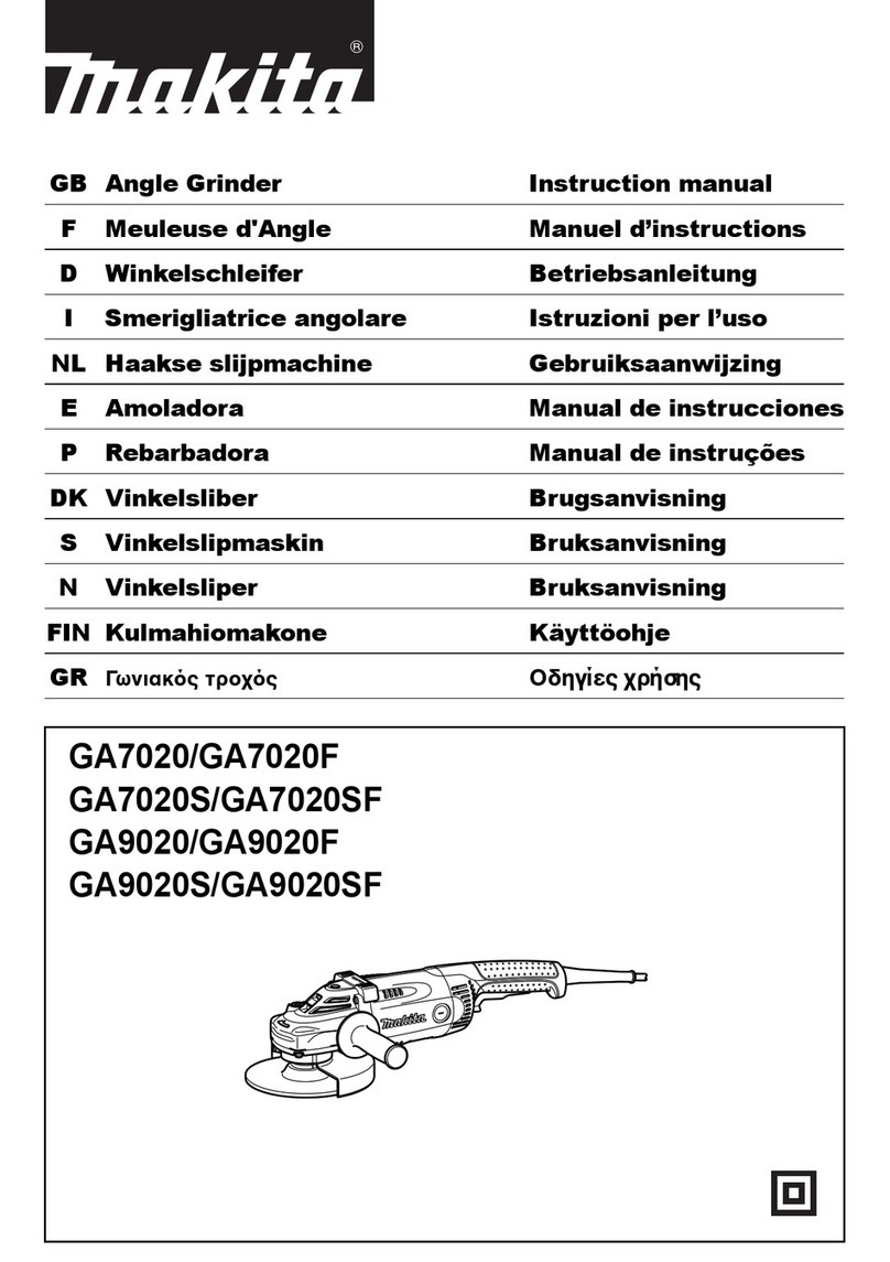 Makita GA7020 instruction manual