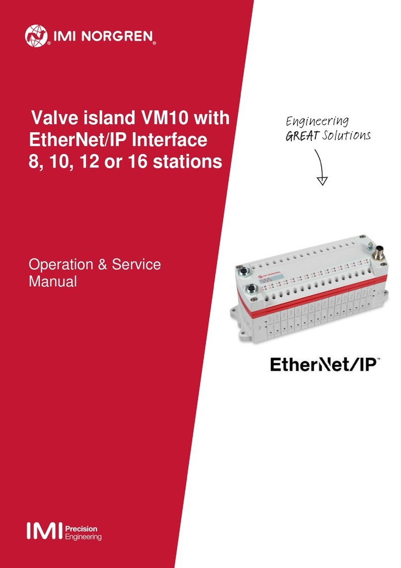 IMI NORGREN VM10 5 Series Operation & service manual