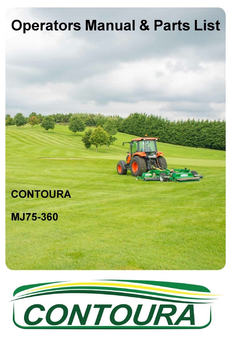 CONTOURA MAJOR MJ75-360 Operator's manual