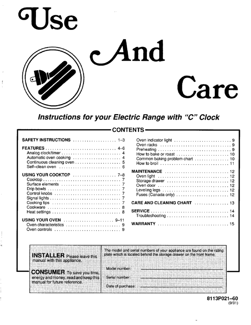 Whirlpool 3512WPA Installation instructions Whirlpool 3512WPA Installation instructions