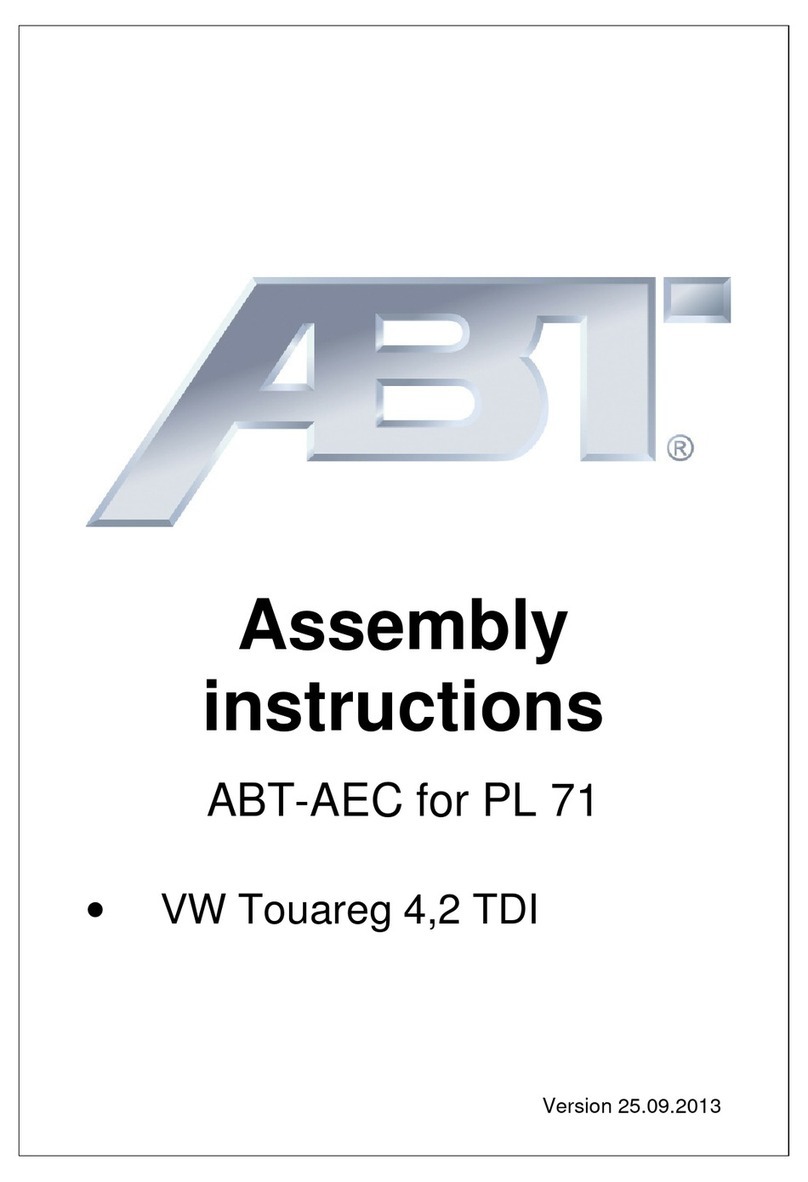 Abt ABT-AEC Assembly instructions