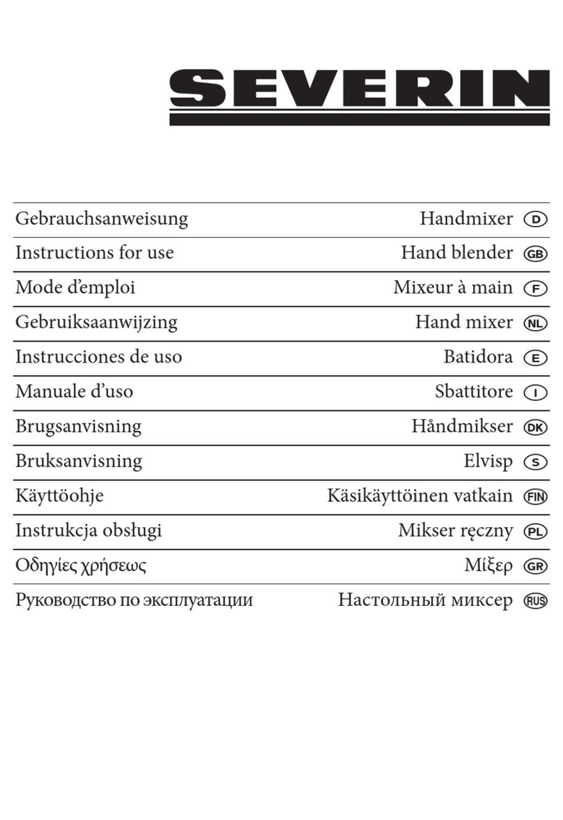 SEVERIN HM-3829 User manual