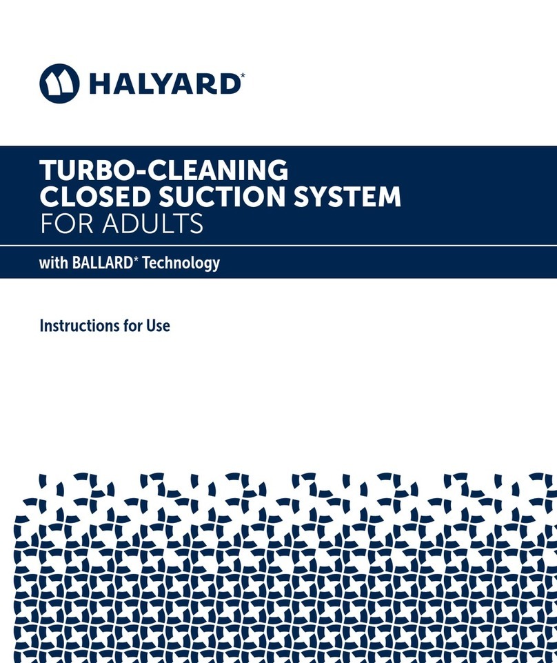 Halyard Turbo-Cleaning Closed Suction System for Adults with BALLARD... Instructions for use Halyard Turbo-Cleaning Closed Suction System for Adults with BALLARD... Instructions for use