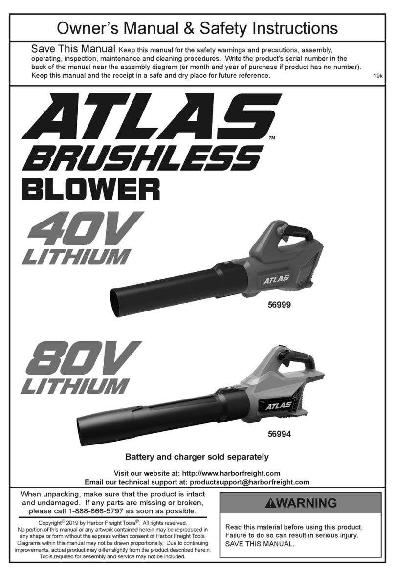 Atlas 56999 Owner's manual & safety instructions