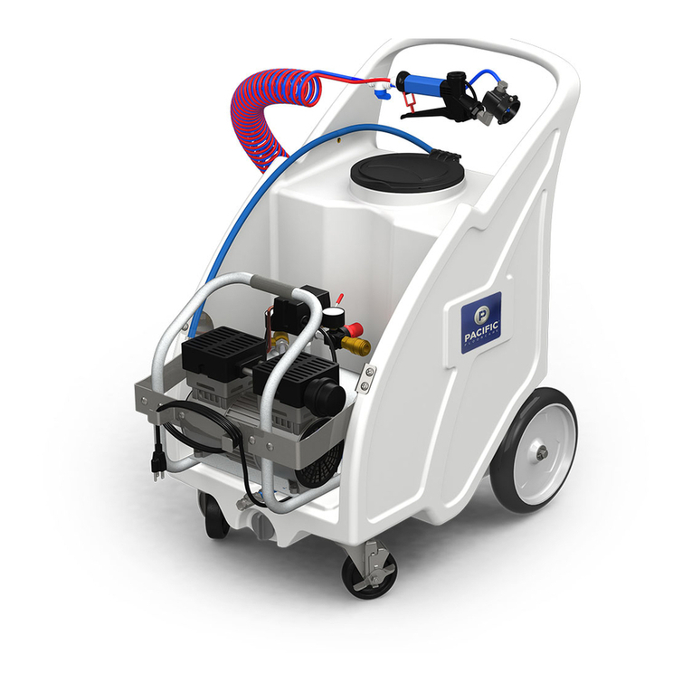 Pacific Floorcare AM-15 Parts & operating manual