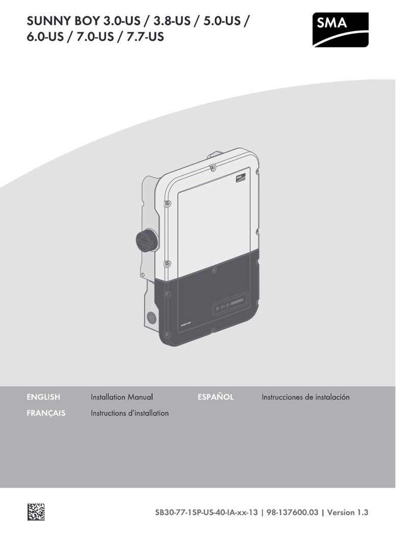 SMA SUNNY BOY 3.0-US installation manual