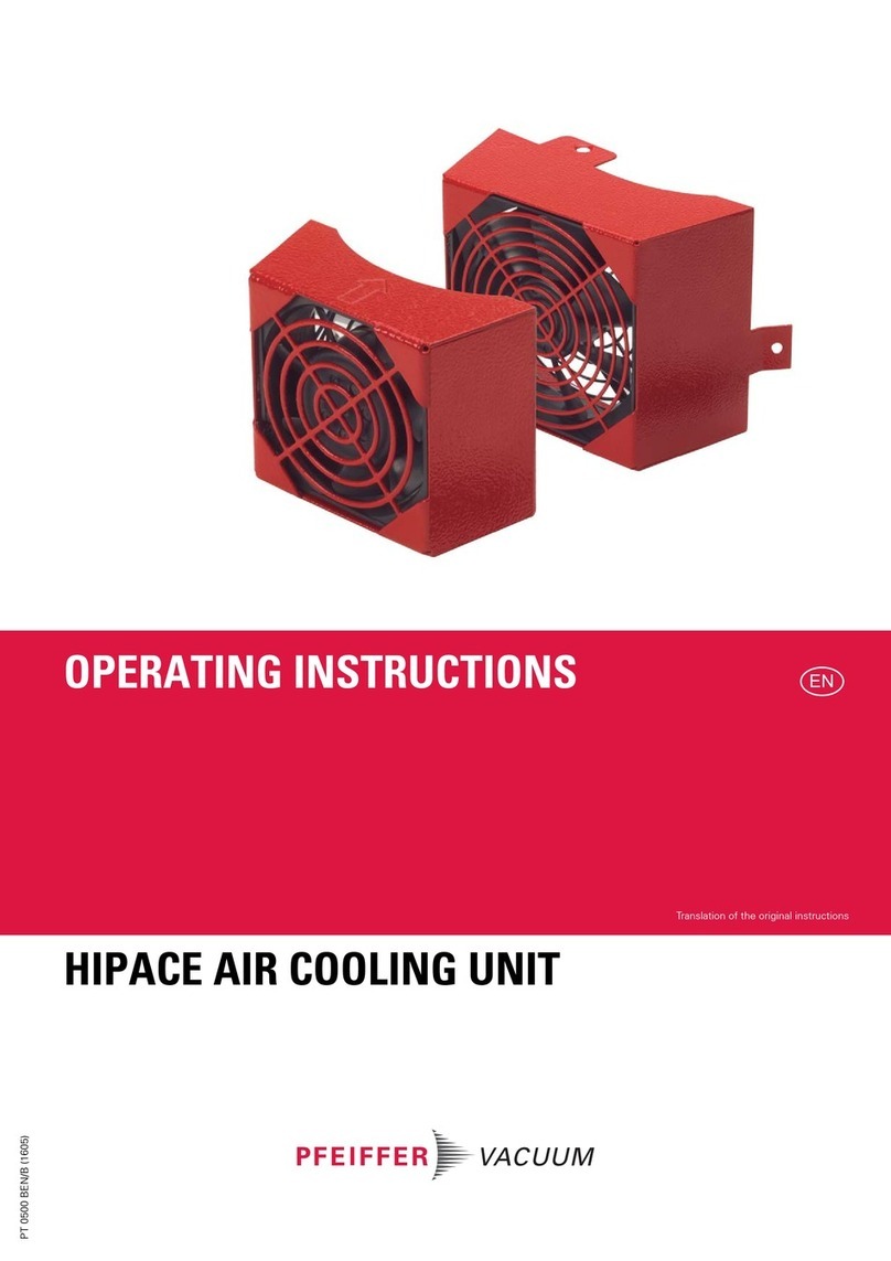 Pfeiffer Vacuum HiPace Series operating instructions
