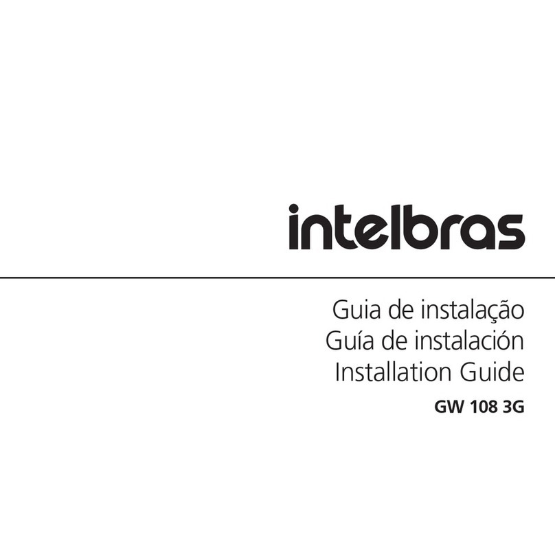 Intelbras GW 108 3G installation guide