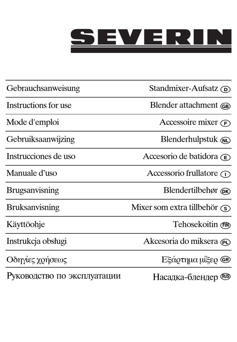 SEVERIN ZT-9750 User manual