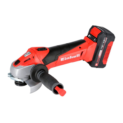 EINHELL TE-AG 18/115 Li Kit Original operating instructions