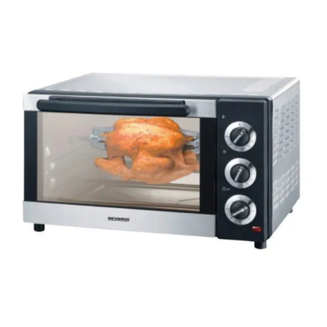 SEVERIN TOASTOFEN MIT UMLUFT TO 2033 Instructions for use