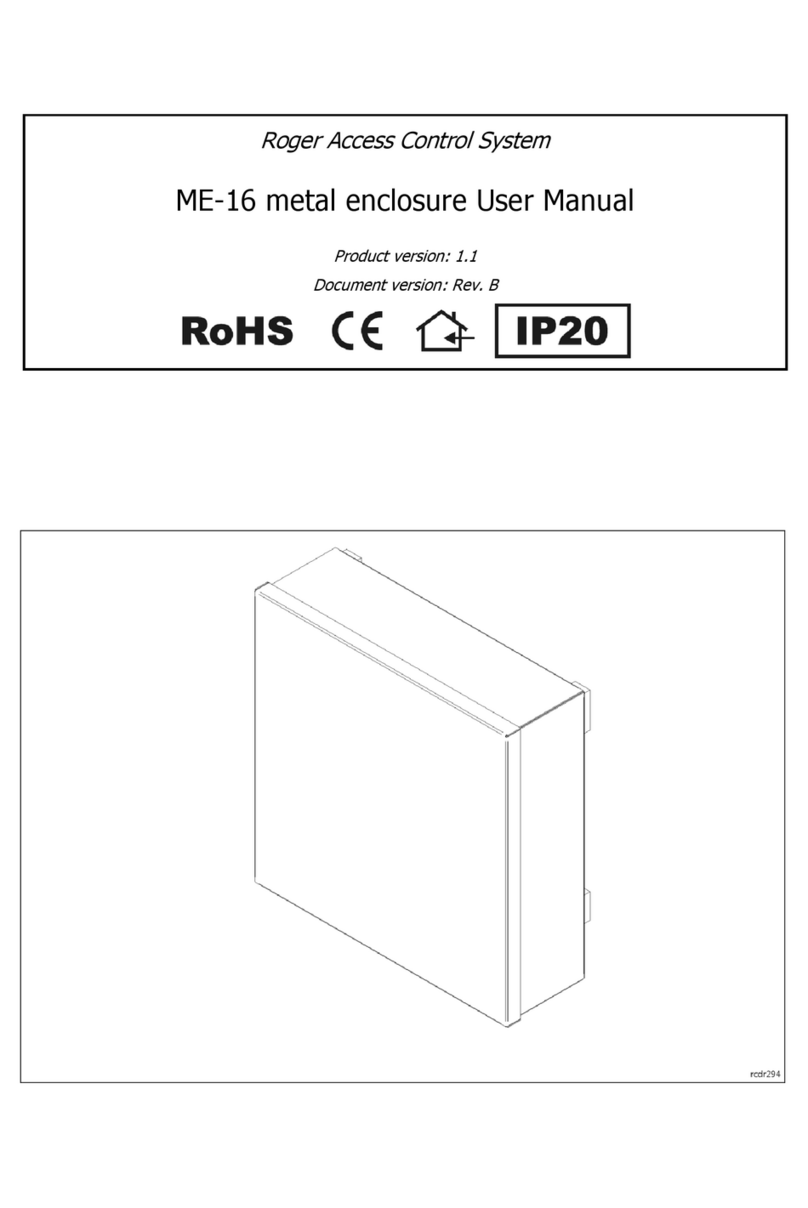 Roger ME-16 user manual