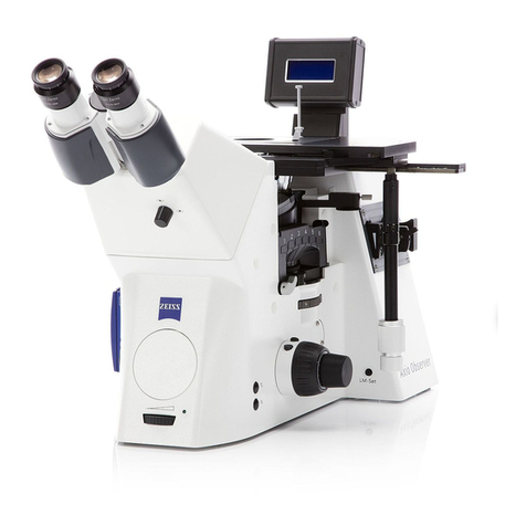 Zeiss Axio Observer Series User manual
