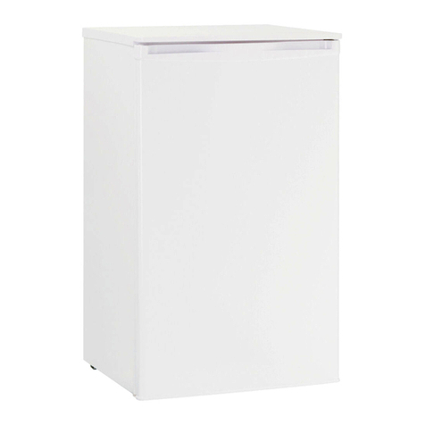 SEVERIN KS 9890 - CONGELATEUR TABLE TOP User manual