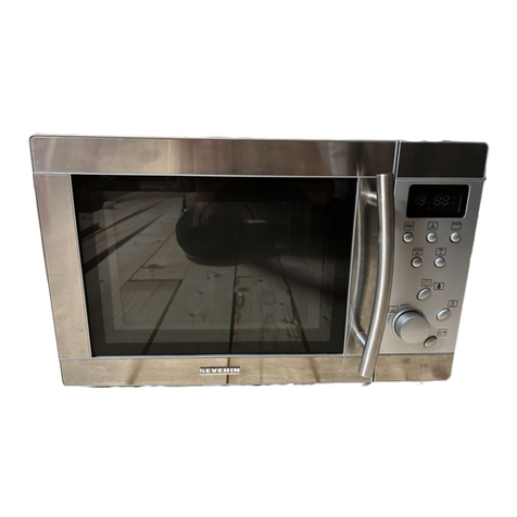 SEVERIN MIKROWELLE MW 7855 GRILL- U. UMLUFT 20 L Instructions for use