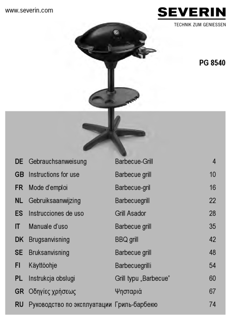 SEVERIN PG 8540 Instructions for use