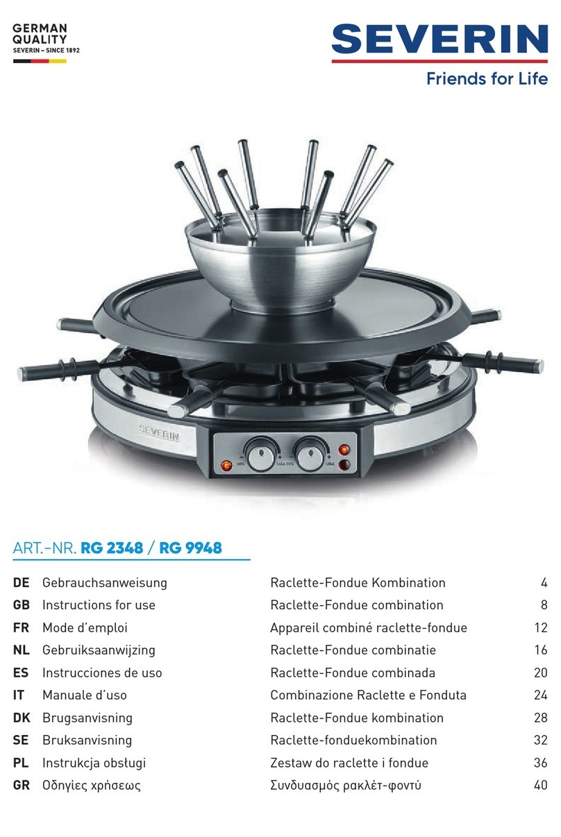 SEVERIN RG 2348 User manual