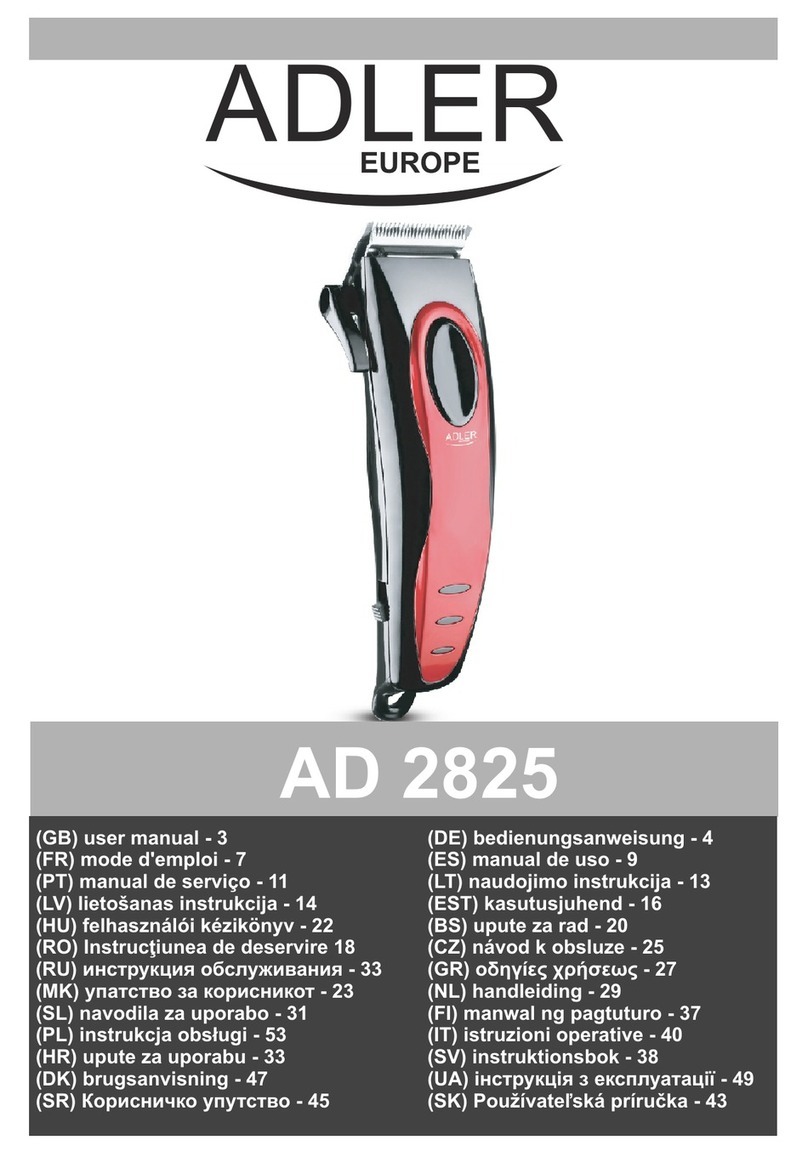 Adler Europe AD 2825 user manual