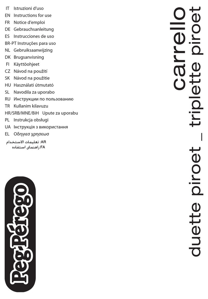 Peg-Perego Carrello duette piroet User manual