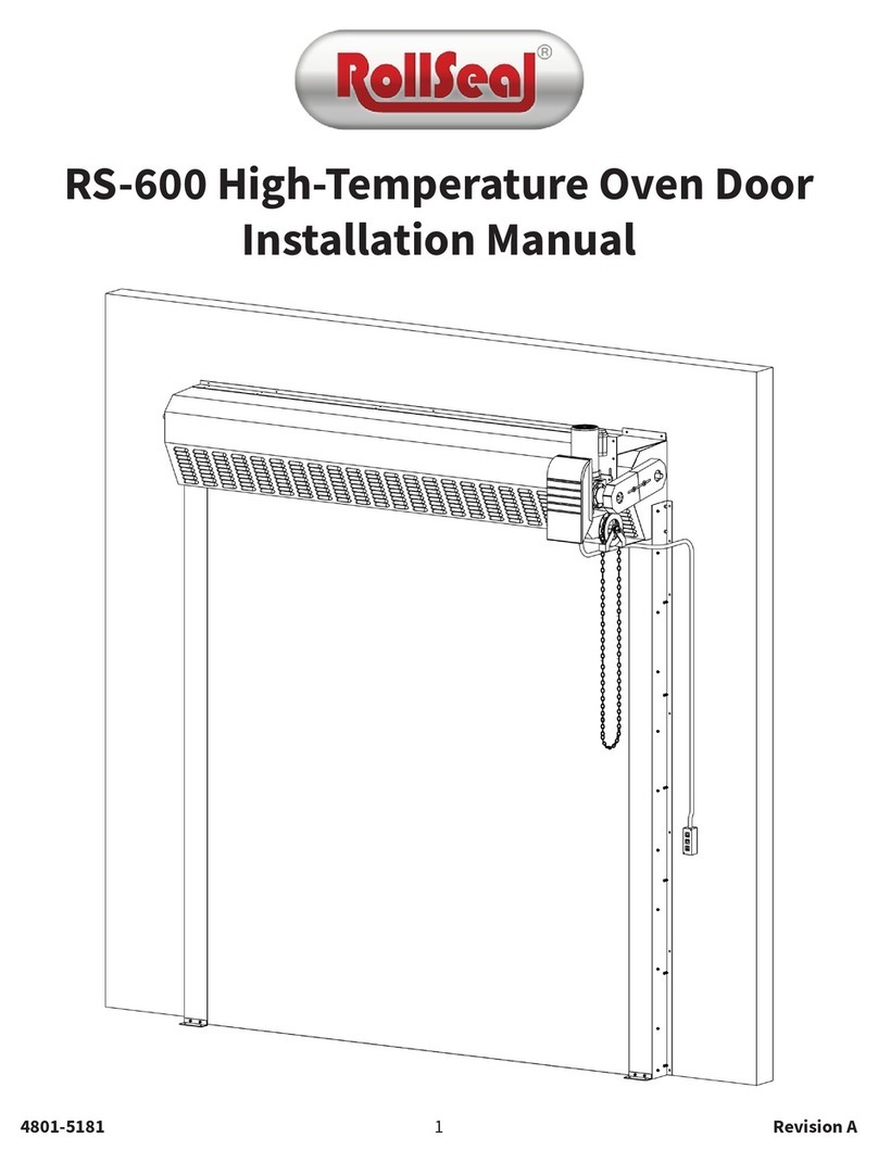 RollSeal RS-600 Series installation manual