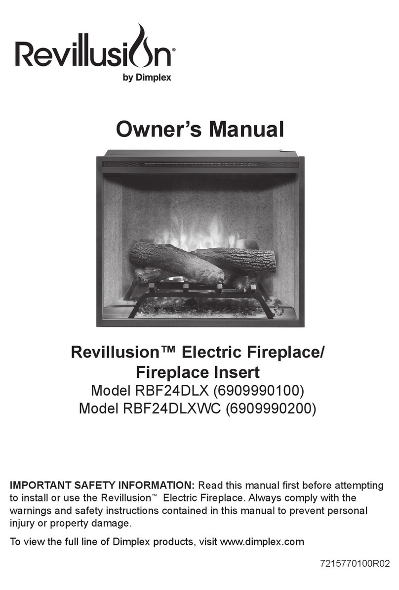 Dimplex Revillusion RBF24DLX User manual
