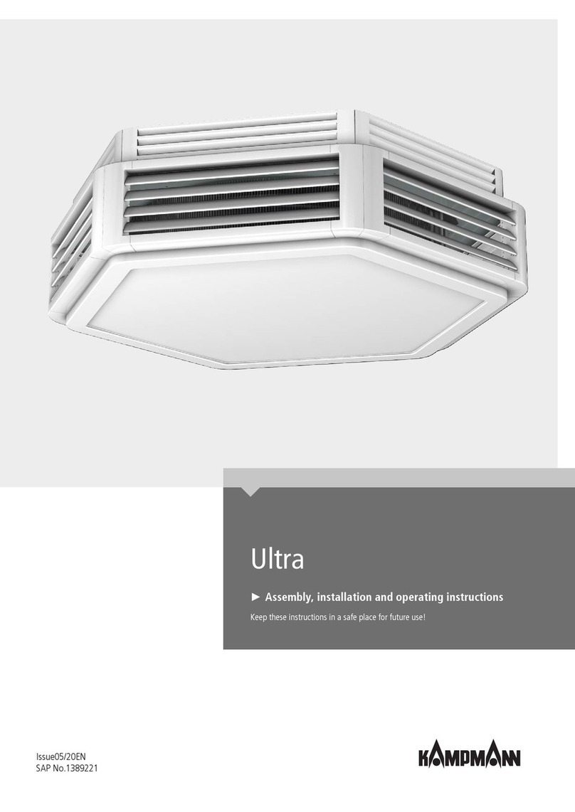 Kampmann Ultra 73 Series Assembly instructions