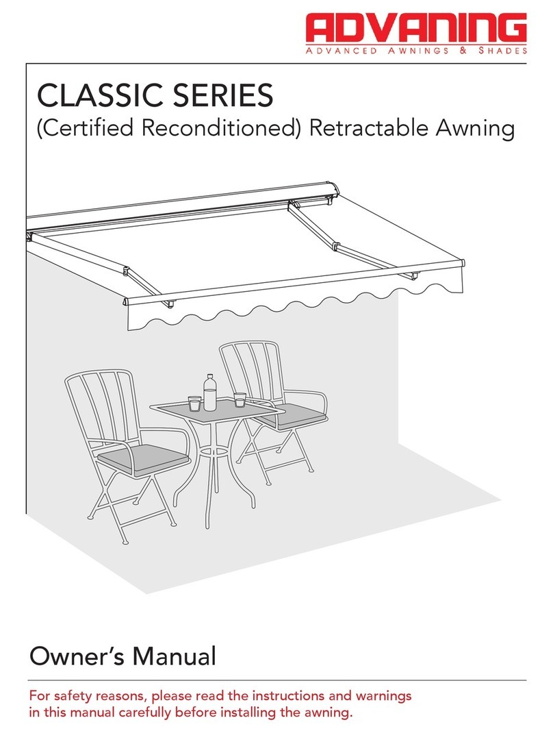 Advaning CLASSIC Series owner's manual