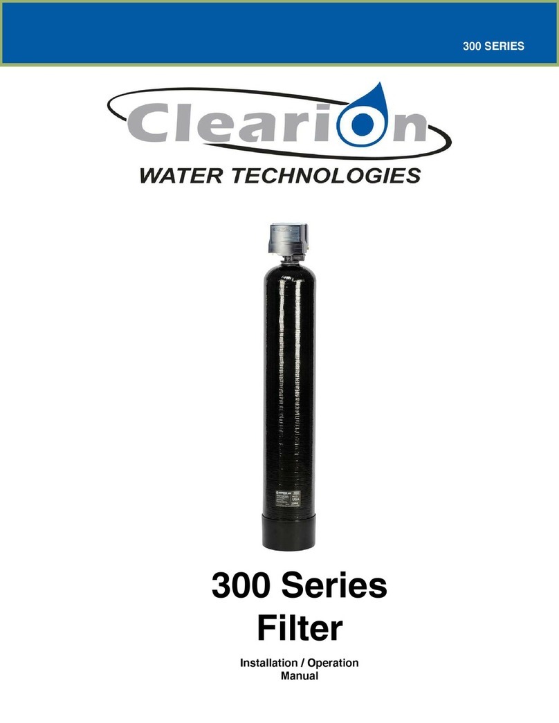 Clearion 300 Series Installation & operation manual