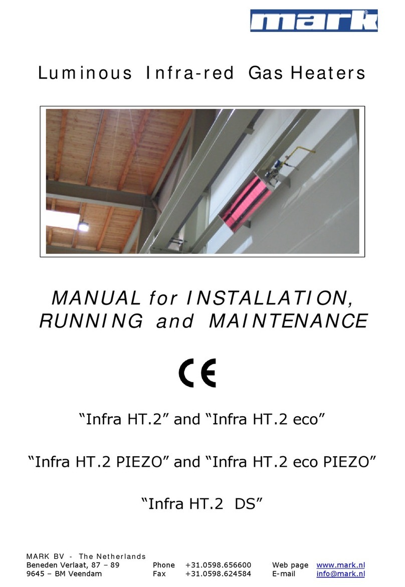 Mark Infra HT.2 Manual for Installation, Running and Maintenance