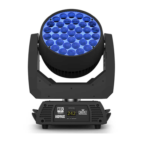 Chauvet Professional ROGUE R3X WASH user manual