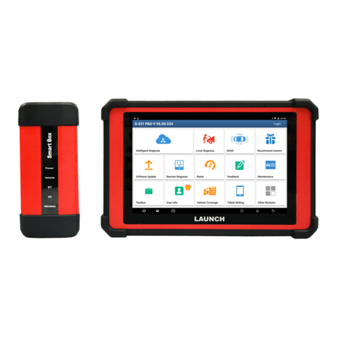 Launch X-431 PAD V User manual