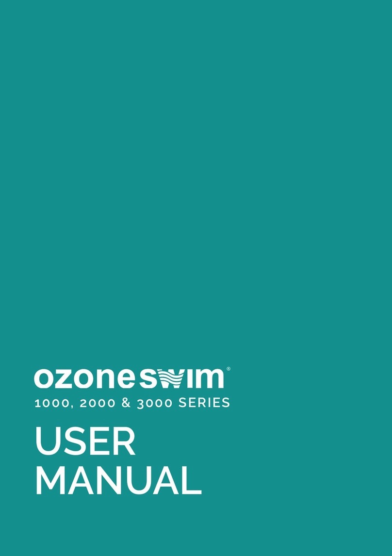 Ozone Swim 1000 Series user manual Ozone Swim 1000 Series user manual