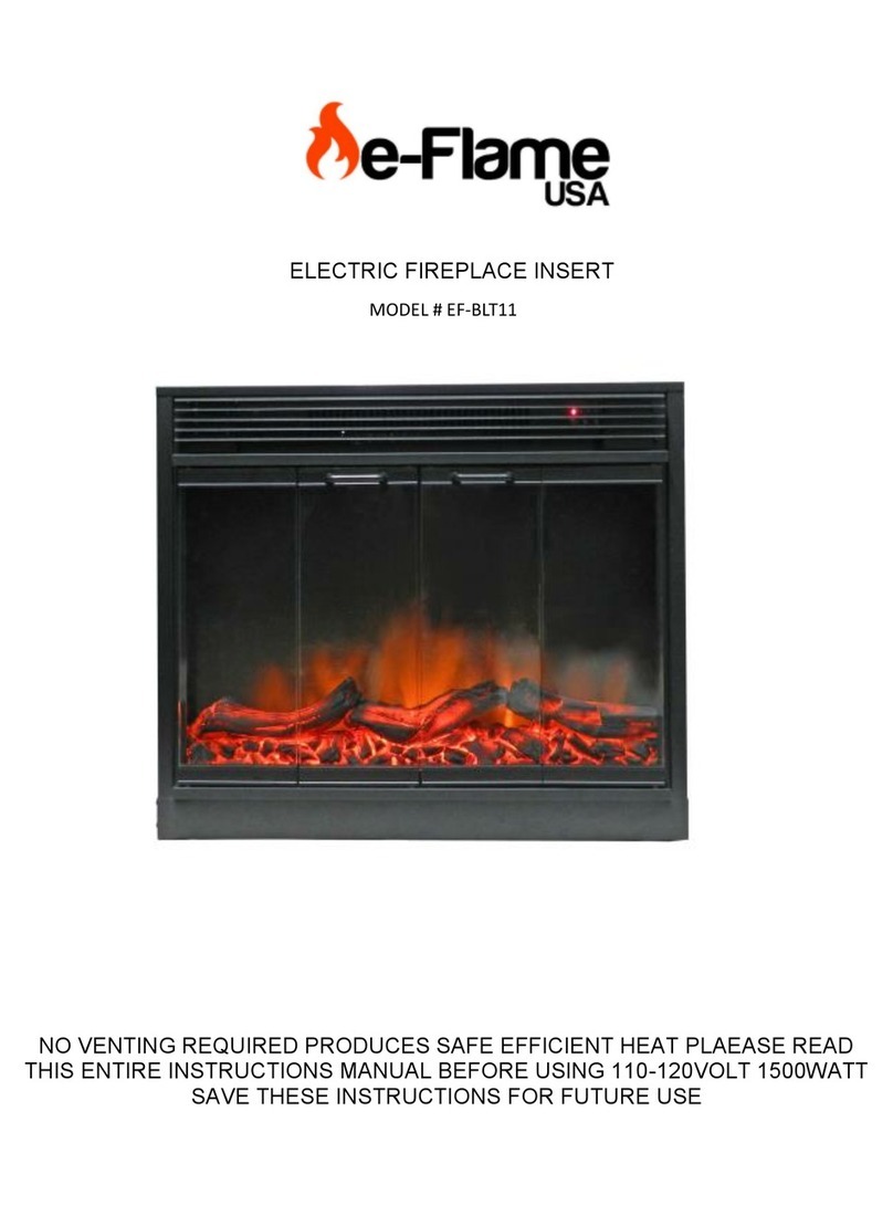 e-Flame USA EF-BLT11 instruction manual
