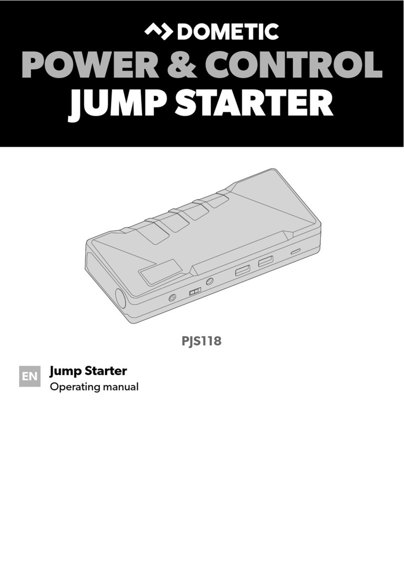 Dometic PJS118 operating manual