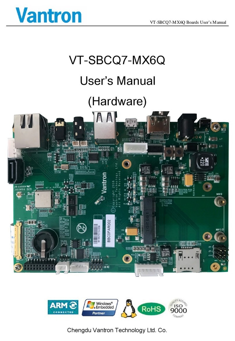 Vantron VT-SBCQ7-MX6Q user manual