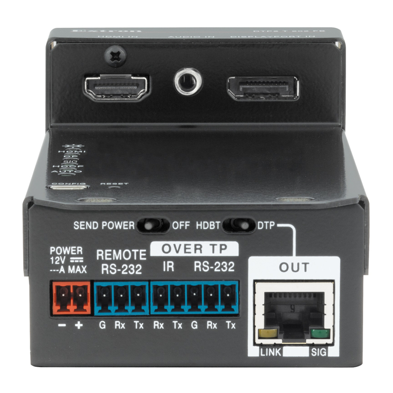 Extron electronics DTP2 T 202 FB User manual