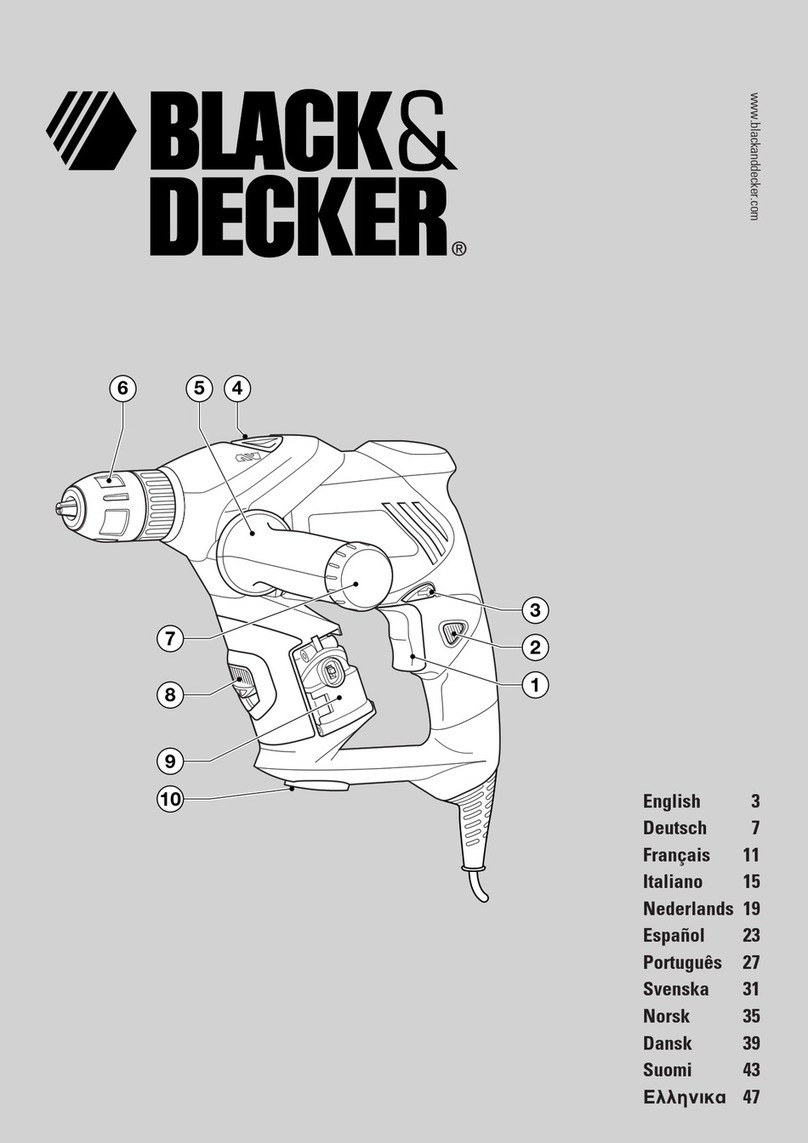 Black & Decker KR65LSR User manual