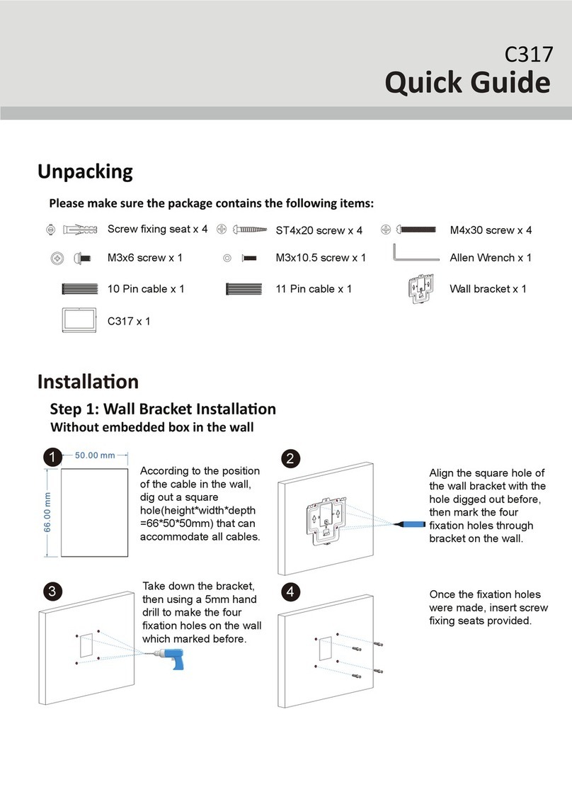 Akuvox C317 Series User manual