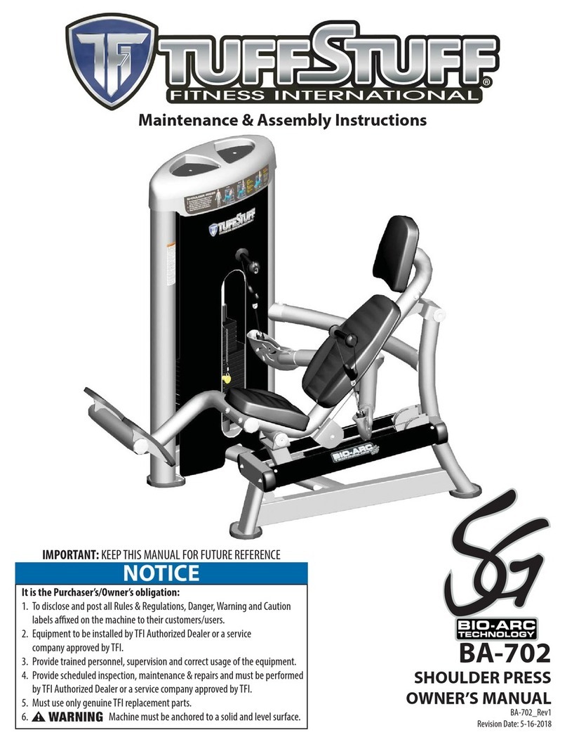 Tuff stuff BA-702 User manual