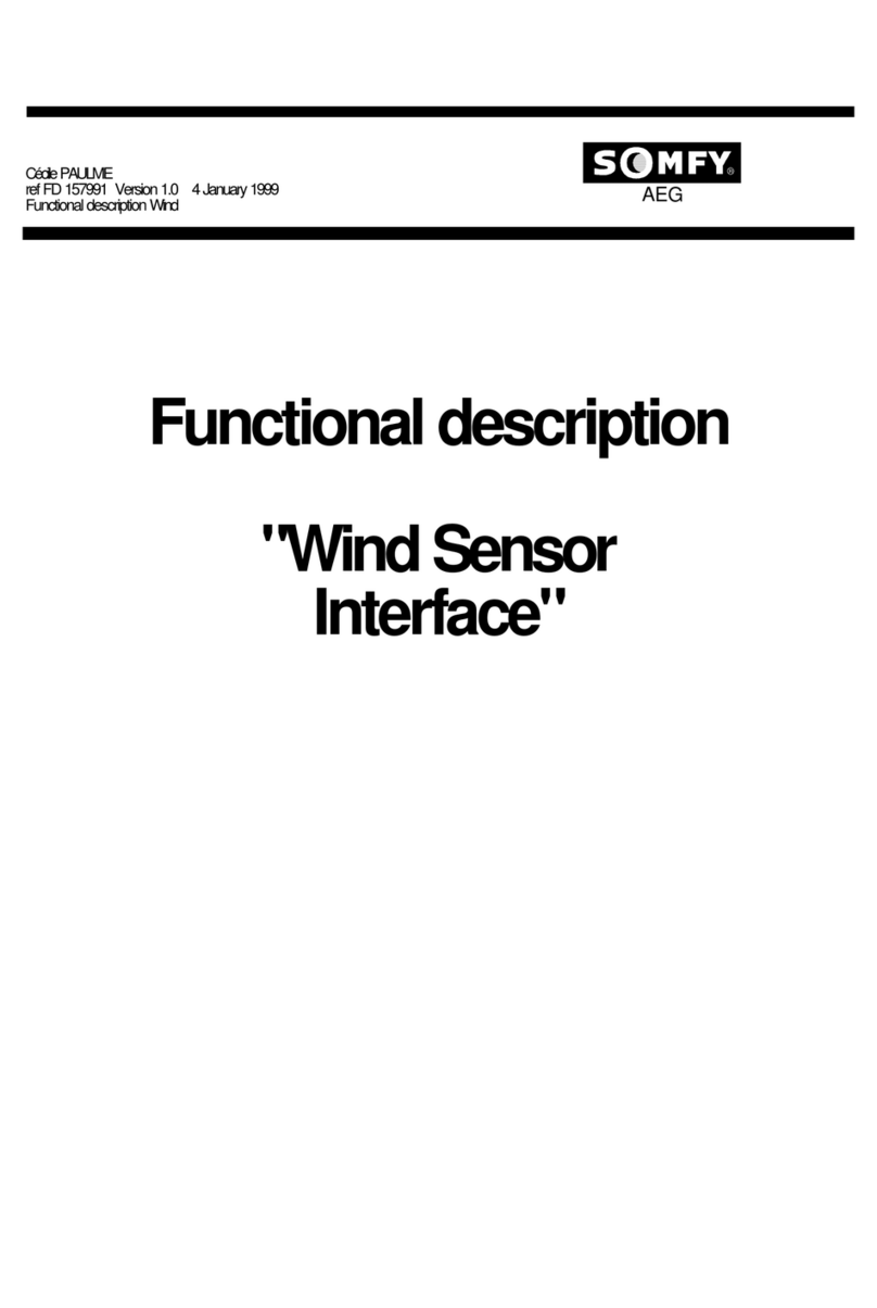 SOMFY Animeo LON Functional description