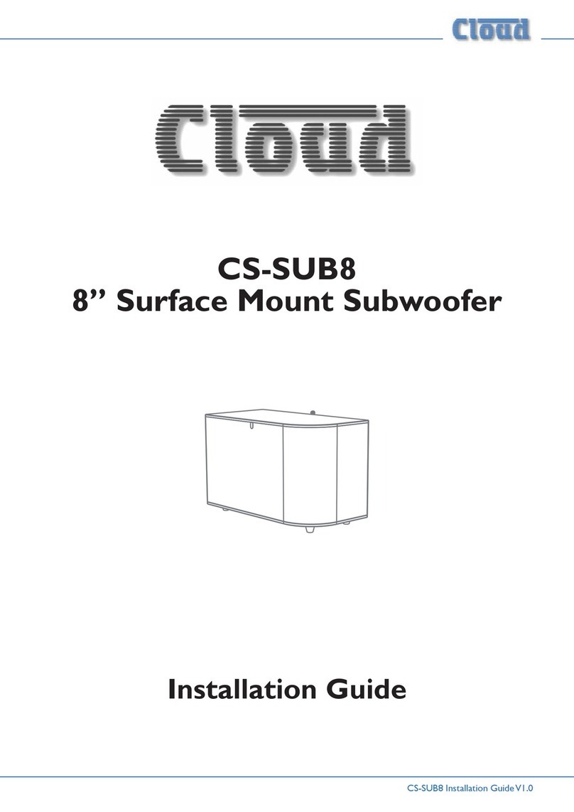 Cloud CS-SUB8 installation guide