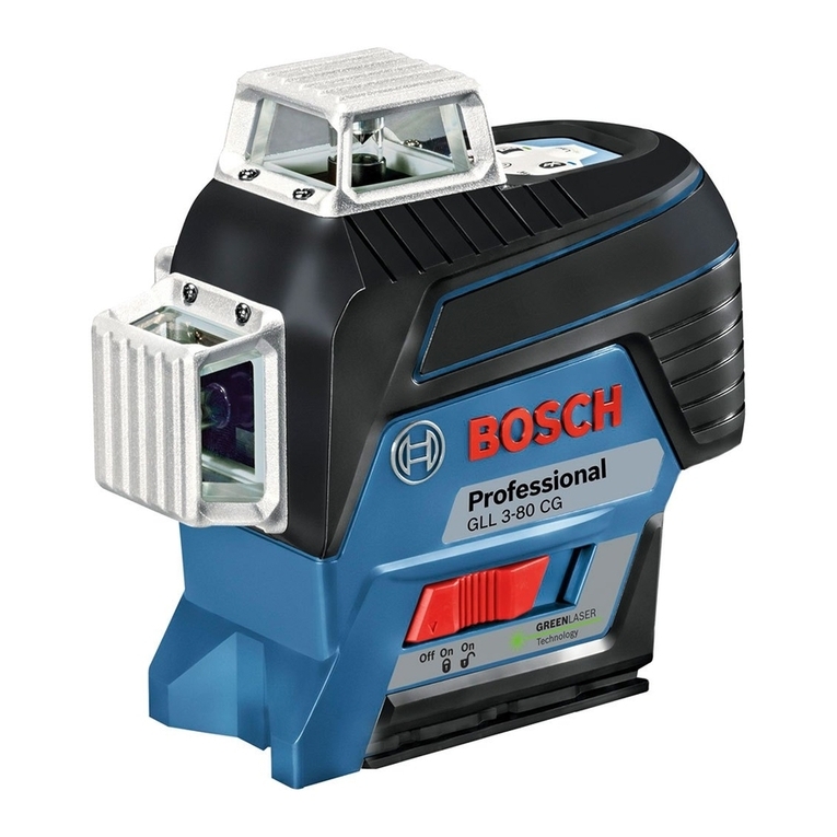 Bosch GLL 3-80 C User manual