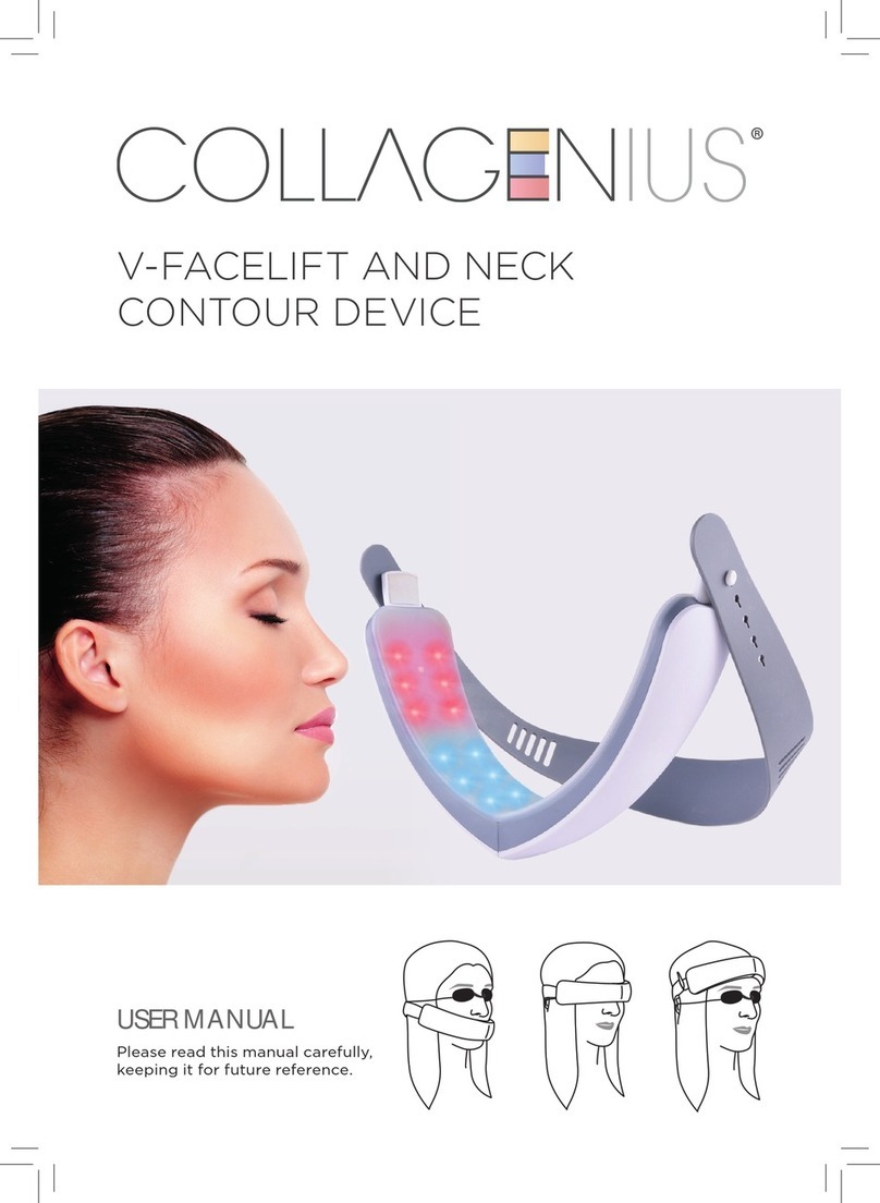 Collagenius V-Facelift and Neck Contour Device user manual