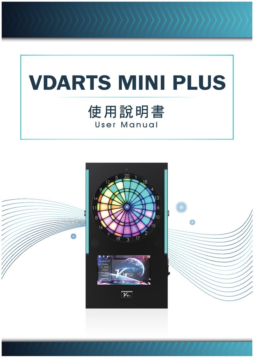 Pro Solution Builders VDarts Mini Plus manual Pro Solution Builders VDarts Mini Plus manual