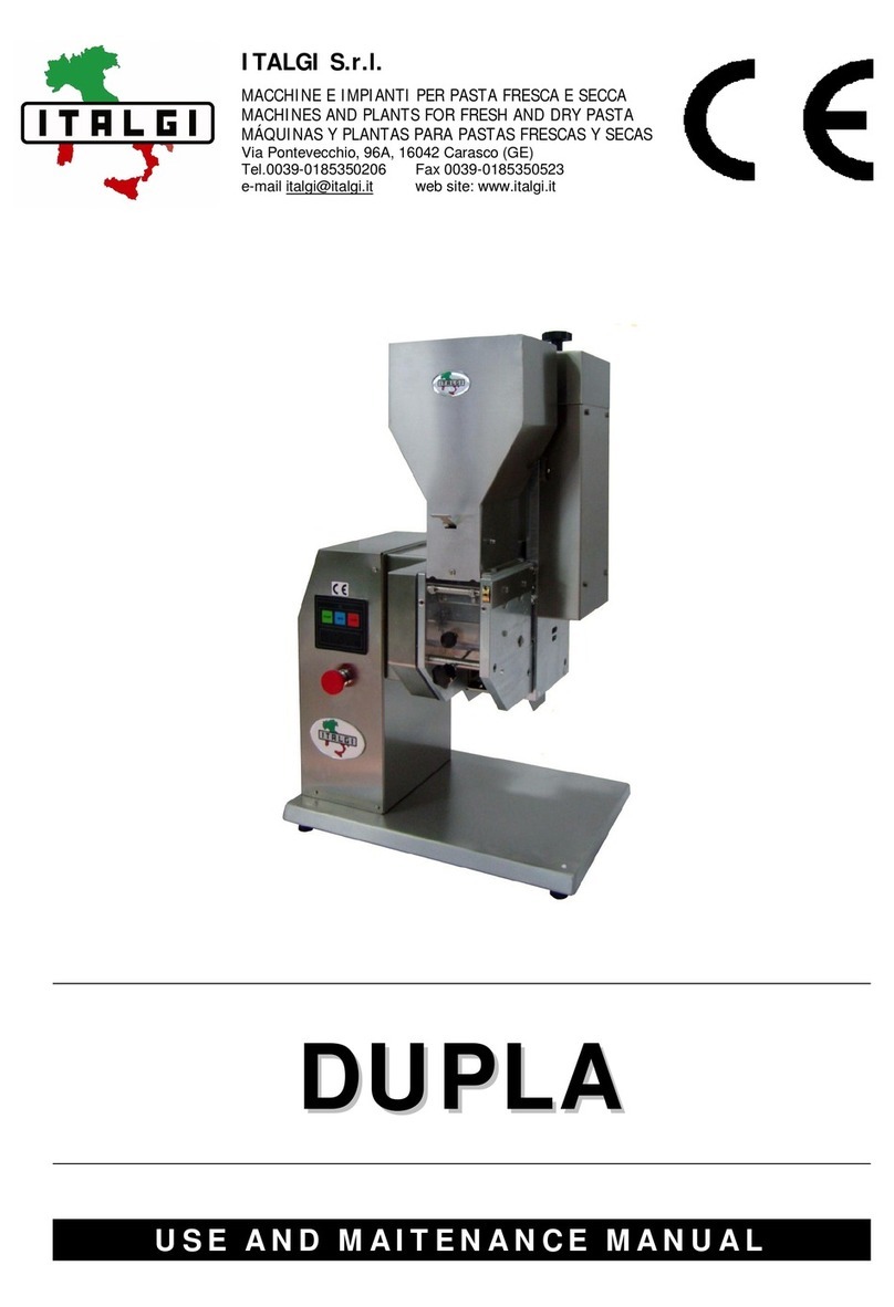 Italgi Dupla Use and maintenance manual