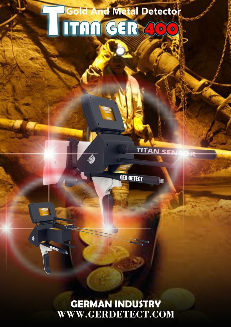 Ger Detect TITAN GER-400 User manual Ger Detect TITAN GER-400 User manual
