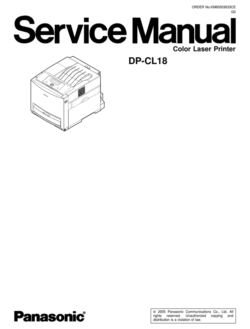 Panasonic Workio DP-CL18 User manual
